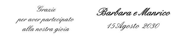 bigliettini confetti matrimonio ecologico